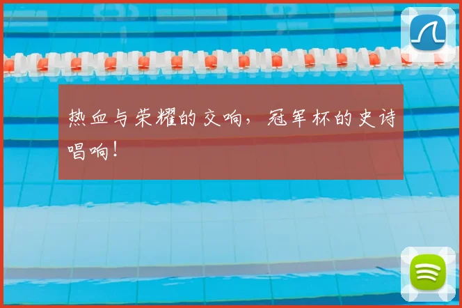 热血与荣耀的交响,冠军杯的史诗唱响!